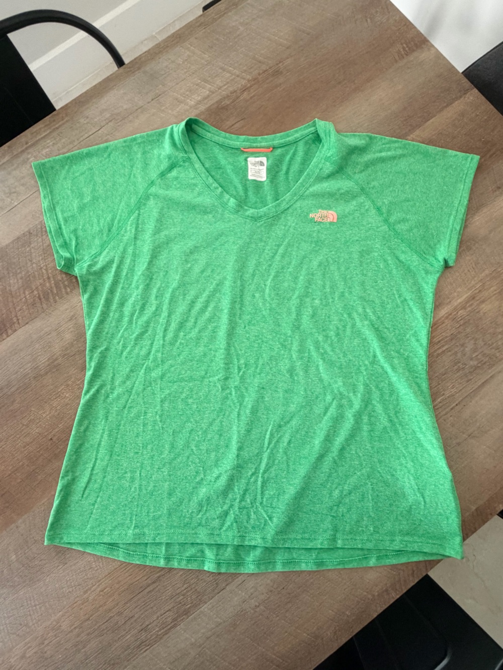 The North Face Women’s Green Performance Short Sleeve Shirt | Size XL